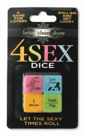 Behind Closed Doors 4 Sex Dice Sex Game For Couples(D0102H50JDW)