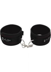 Lux Fetish Quality Love Cuffs Black(D0102H5G41A)