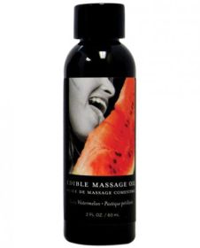 Earthly Body Edible Massage Oil Watermelon 2oz(D0102H5QE0Y)
