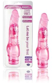 B Yours Vibe 4 Pink Realistic Vibrator(D0102H7HAYV)