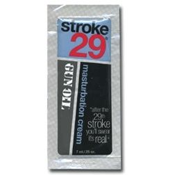 Stroke 29 Masturbation Cream Foil Pack Each(D0102H7HDTG)