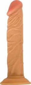 All American Whopper Vibrating 8 inches Dildo Beige(D0102H7R8LY)