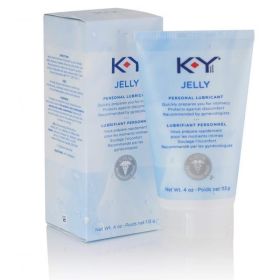 K-Y Jelly Lubricant 4oz Tube(D0102H7RMFV)