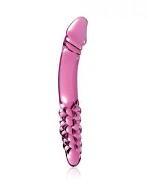 Icicles No 57 Glass Double Dildo Pink(D0102H7RNGW)