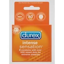 Durex Intense Sensation Extra Large Condoms Dots 3 Pack(D0102H7RTUA)