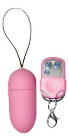 Power Bullet Vibrator With Remote Control Pink(D0102H7RWJV)