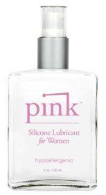 Pink Silicone Lube For Ladies 4 oz(D0102H7RYBW)