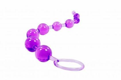 Cloud 9 Classic Anal Beads Purple(D0102H7TGPW)