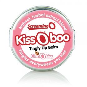 KissOboo Tingly Lip Balm Cinnamon .45oz Tin(D0102H7X59V)