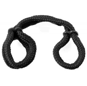 Fetish Fantasy Silk Rope Love Cuffs Black(D0102H7XXGG)