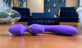 Vesta â€“ Dual-Head Magic Wand Vibrator, Dildo(D0102HXJZ68)